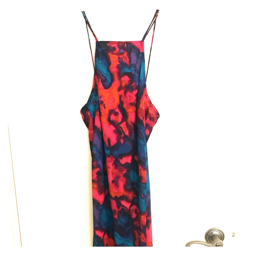 Mid length multicolored dress